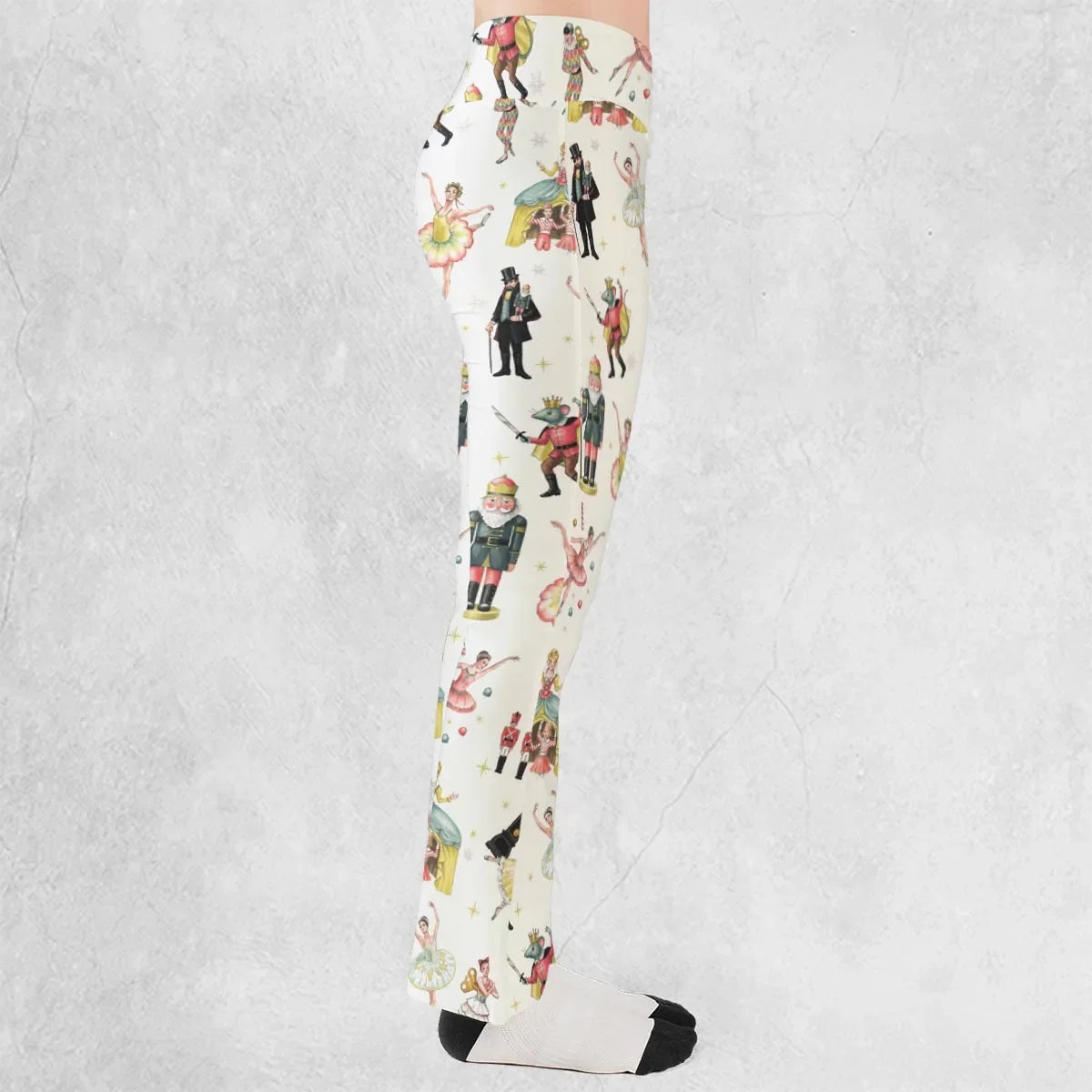 Plum Fairy for Holiday The Nutcracker Flare Leggings