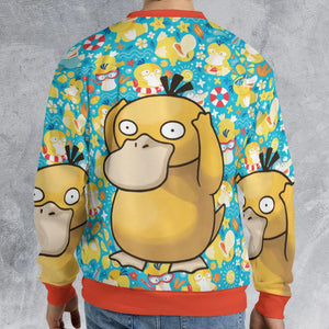 Psyduck Power Pokemon All-over Print Sweatshirt