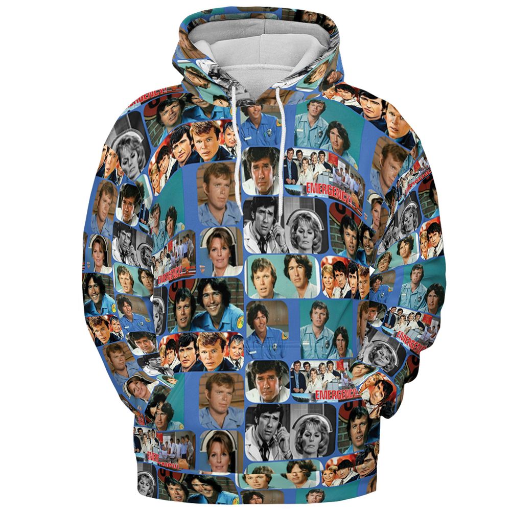 All-over Print Hoodie - KFDJ5TE4 -  - 2