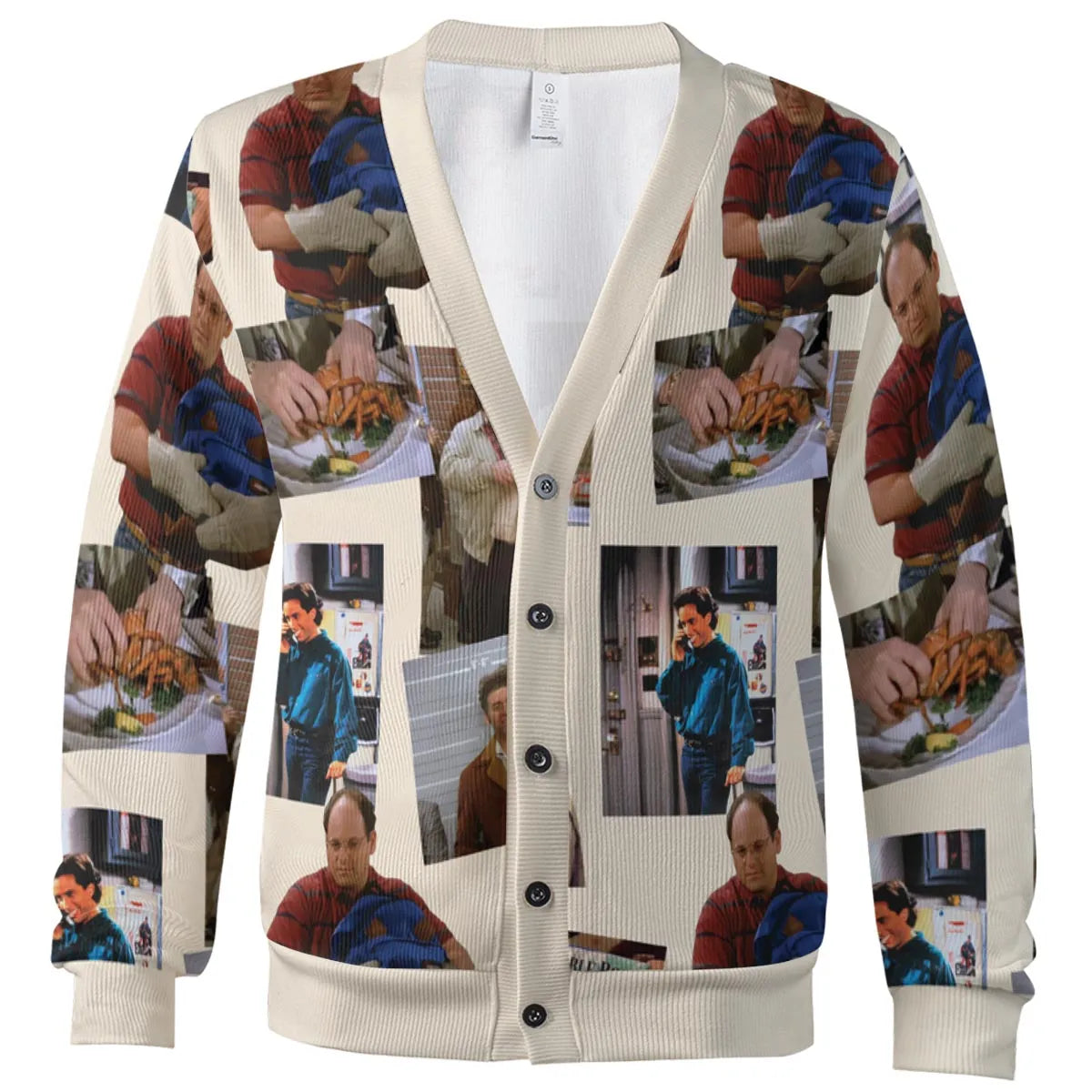 Seinfeld Famous Scenes Cardigan