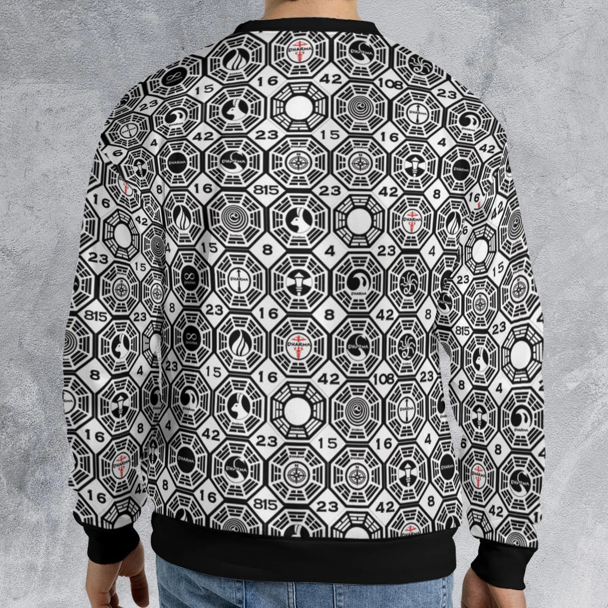 Dharma Lost All-over Print Sweatshirt
