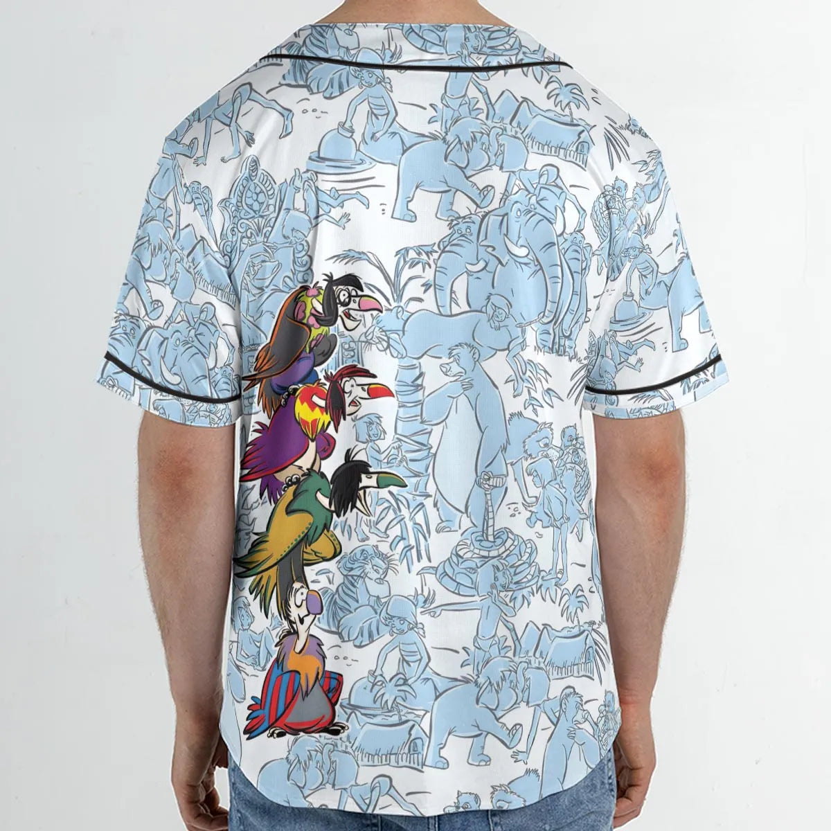 The Vultures The Jungle Book Unisex Baseball Jersey