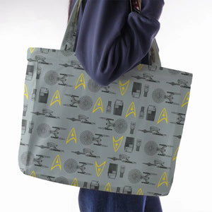 S.T Shipyard Star Trek Large Tote Bag