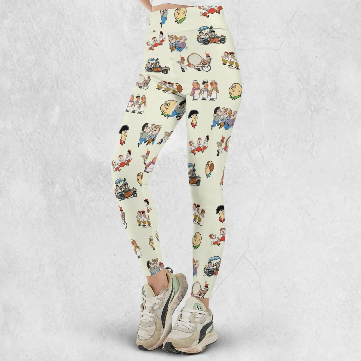 Three Stooges Cartoon 1965 Legging