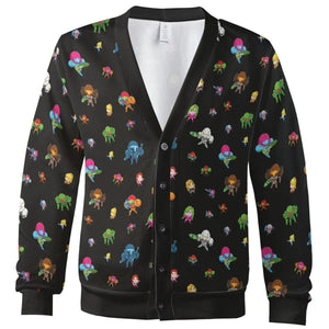 Metroid Pattern Cardigan