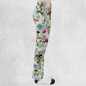 Jiminy Cricket Pinocchio Flare Leggings