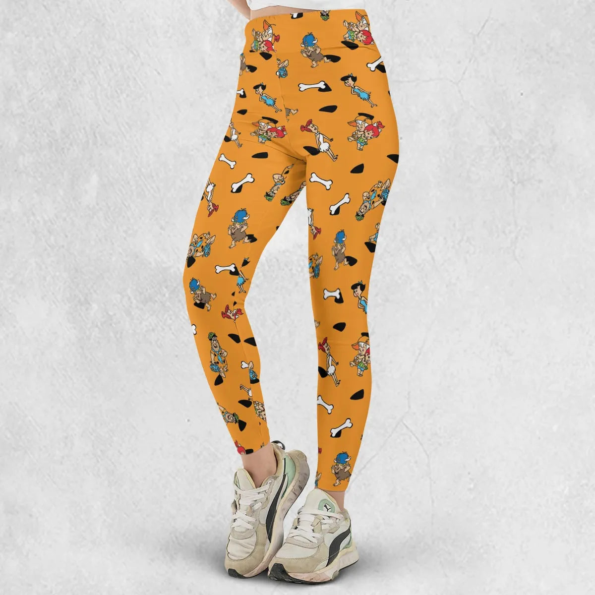 Stone Age The Flintstones Characters Legging