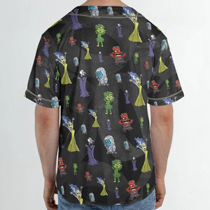 Horror Inside Unisex Baseball Jersey