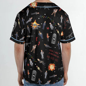 Die Hard Is My Favorite Christmas Movie Unisex Baseball Jersey