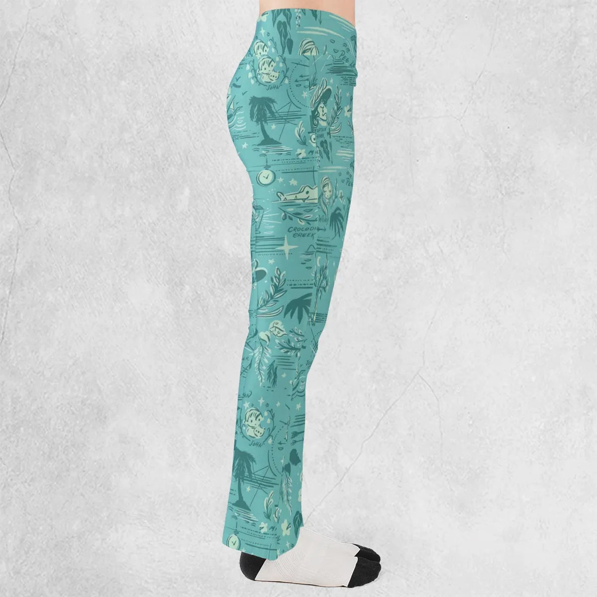 Forever Neverland Peter Pan Flare Leggings