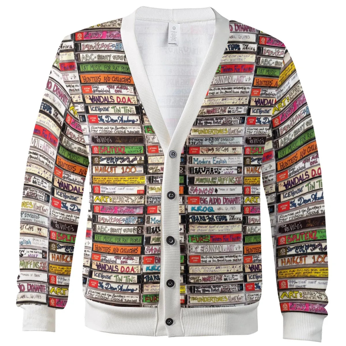 80s Mixtapes Cardigan