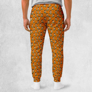 Fred Flintstone Expressions Pattern Sweatpants