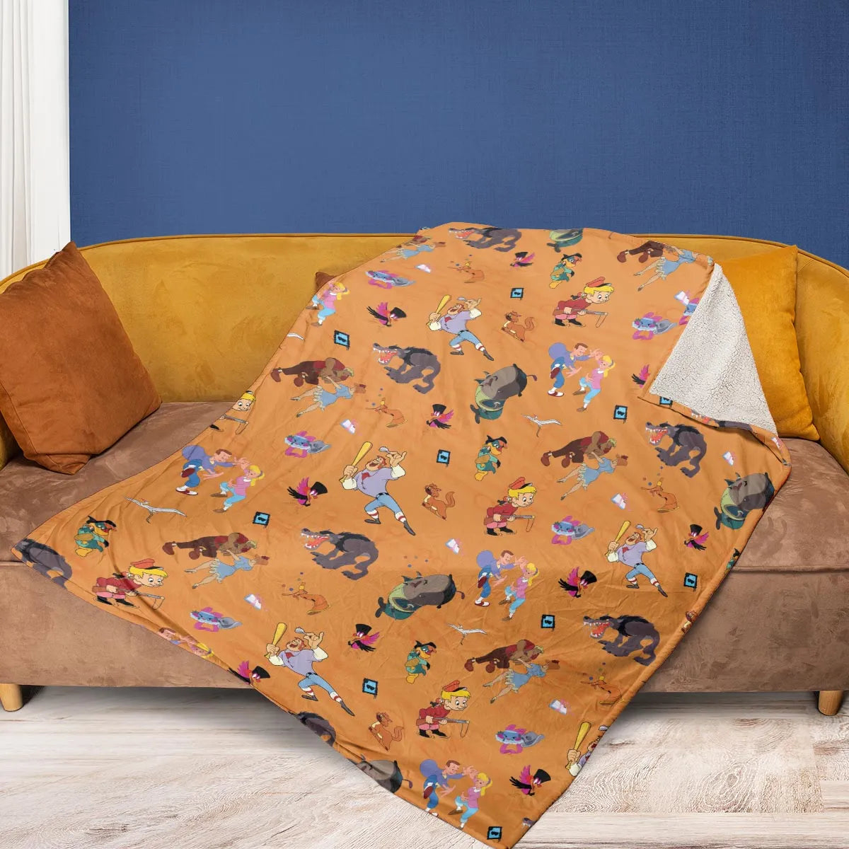 Make Mine Music Characters Fleece Blanket
