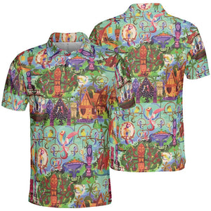 AOP Men/Women Polo Shirt - 9GNEPD3B -  - 2