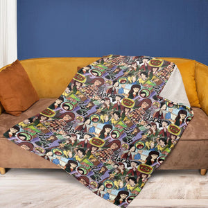 Sick Sad World Daria Fleece Blanket