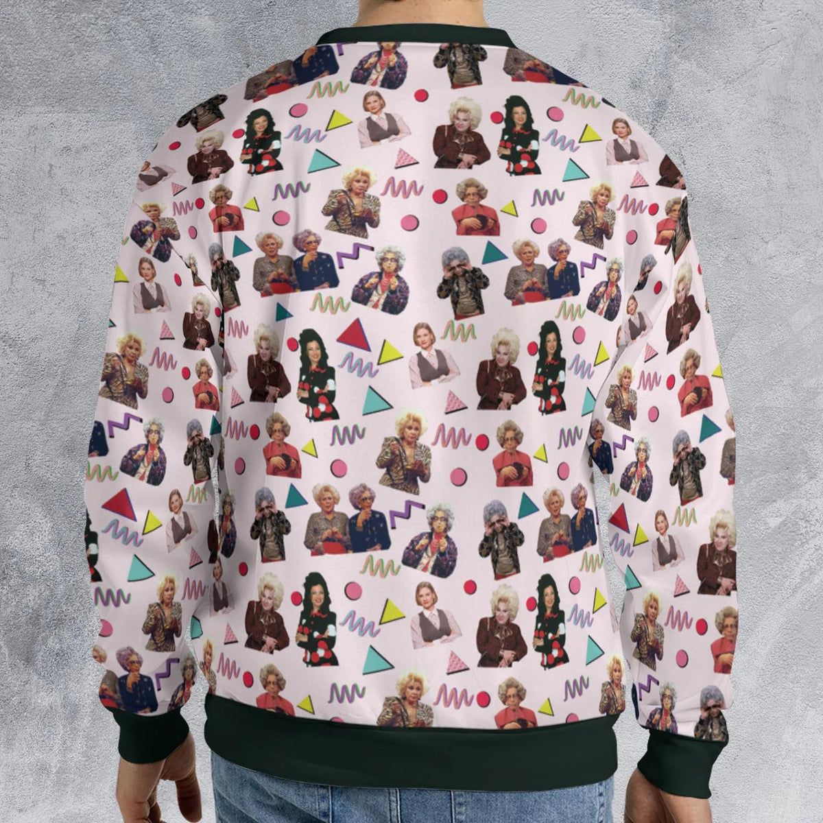 Judging You The Nanny All-over Print Sweatshirt