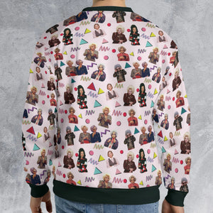 Judging You The Nanny All-over Print Sweatshirt