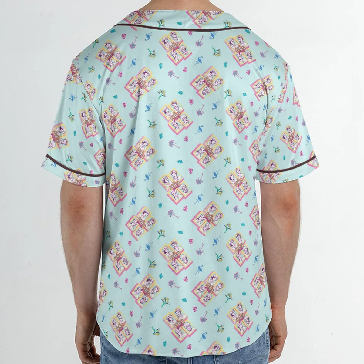 Golden Girls Patterned Unisex Baseball Jersey