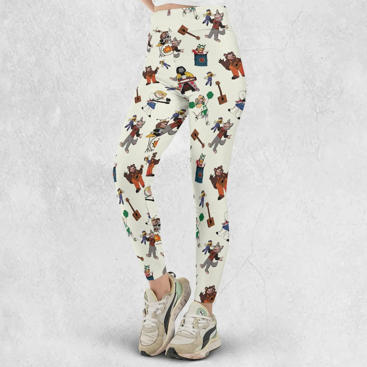 The Rock-afire Explosion Pattern Legging