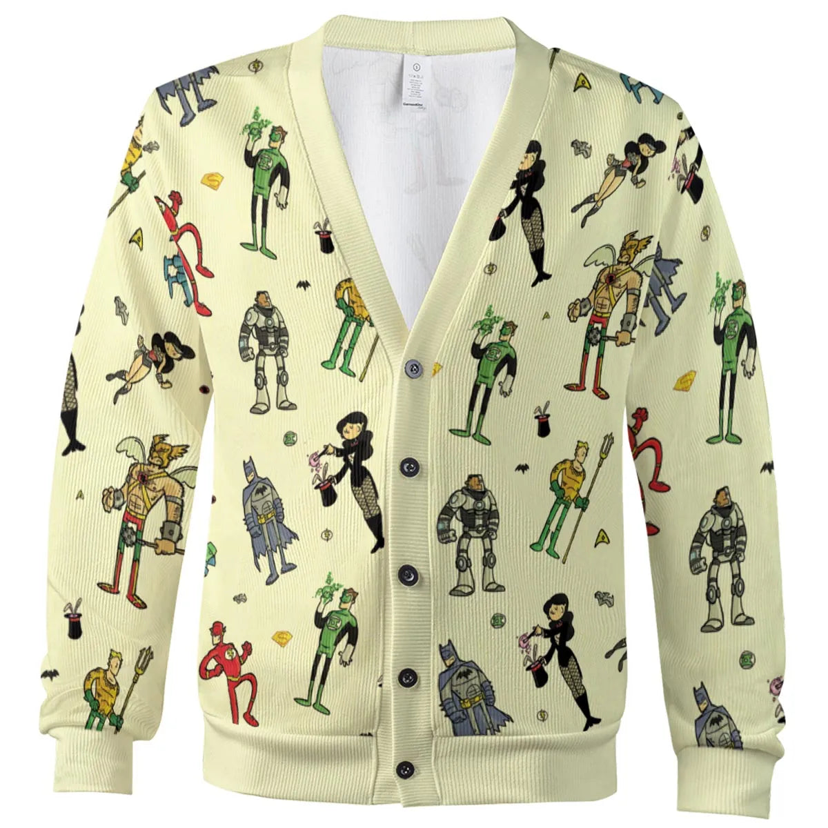 The Justice League Cardigan