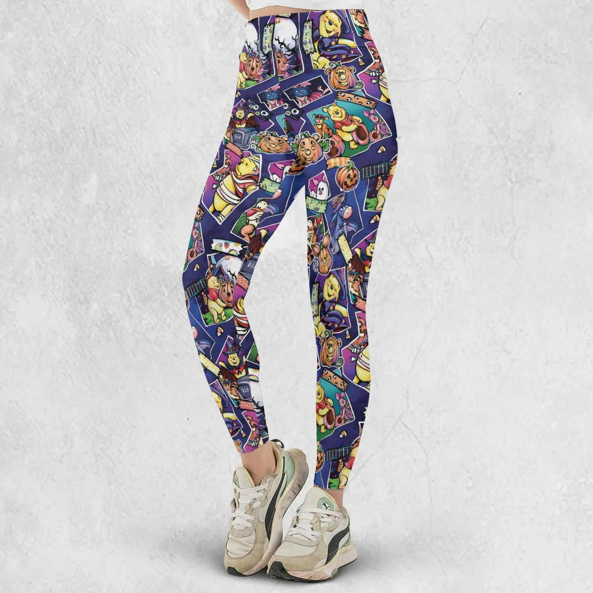 Pooh Bear Halloween Legging