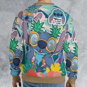 Weird But Cute Stitch All-over Print Sweatshirt