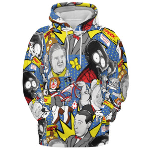 Don't Leave The House Today Pee Wee's Big Adventure All-over Print Hoodie