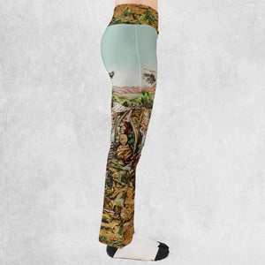 M*A*S*H Movie Art Flare Leggings