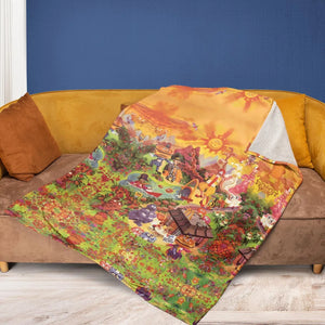 Wonder Foodland The Siege Of Mcdonaldland Fleece Blanket