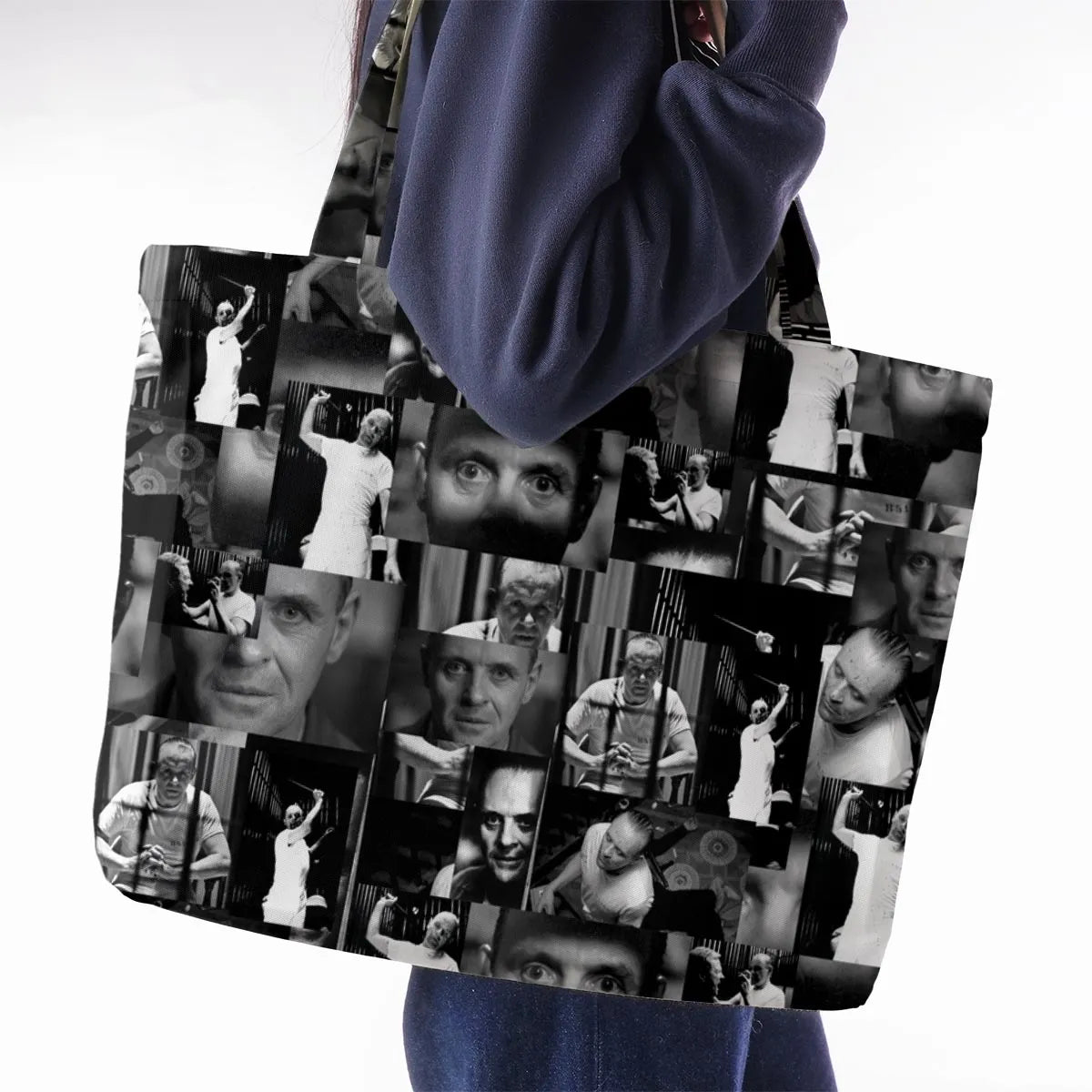 Hannibal Lecter The Silence of the Lambs Large Tote Bag