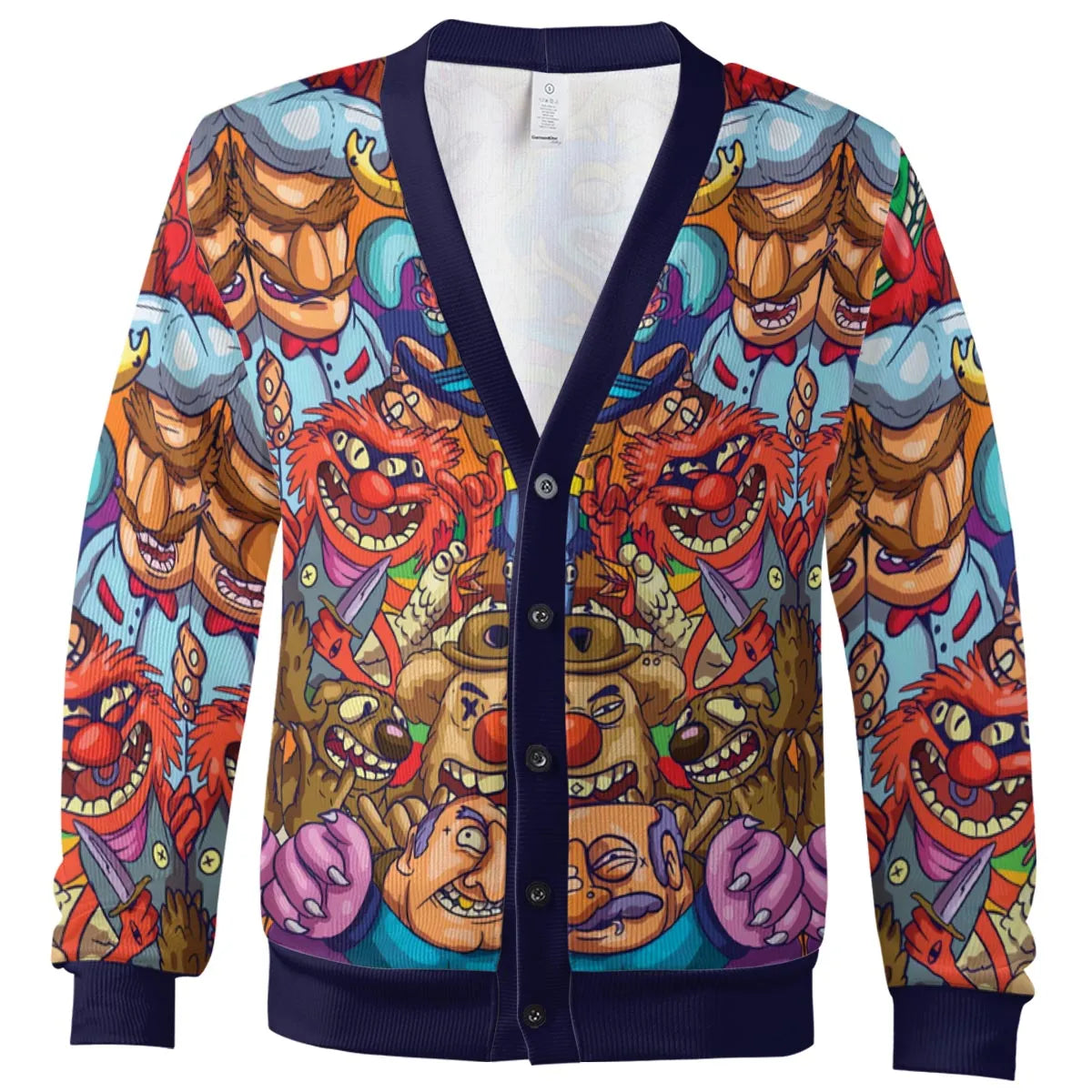 Monster Muppets The Muppets Characters Cardigan