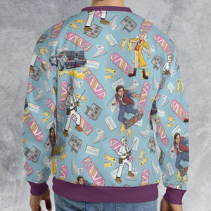 Marty McFly Dr. Emmett Brown Back To The Future All-over Print Sweatshirt