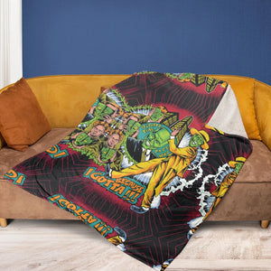 Party Time The Mask Fleece Blanket