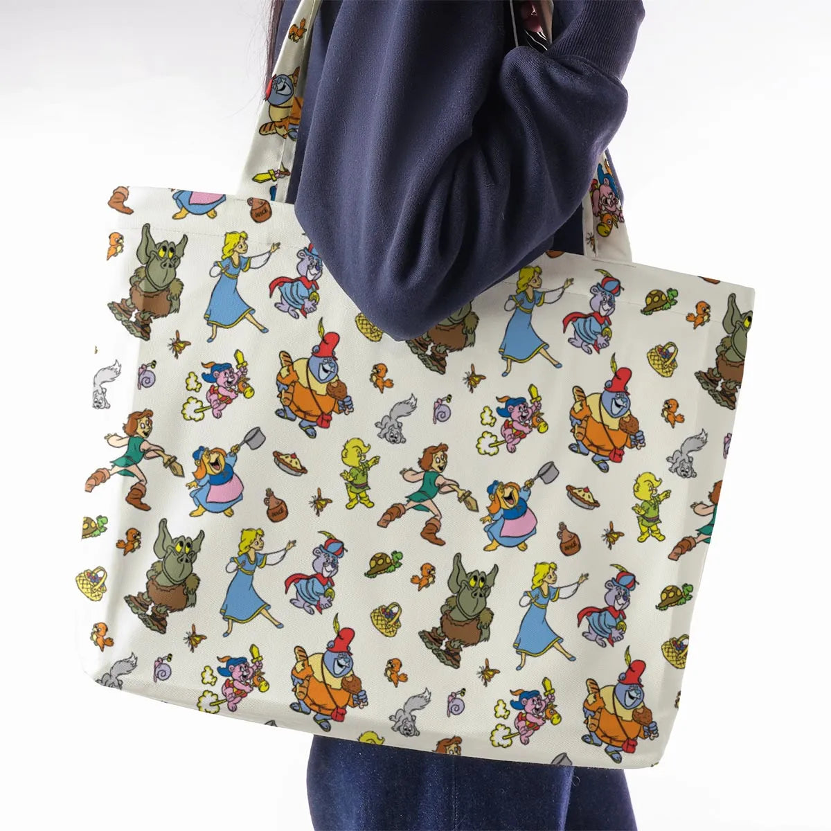 Gummi Bears Characters Large Tote Bag