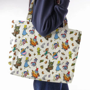 Gummi Bears Characters Large Tote Bag