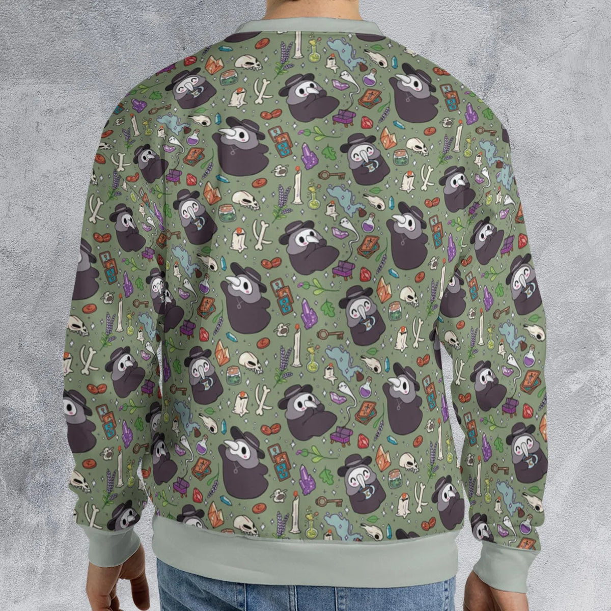 Plague Doctor All-over Print Sweatshirt