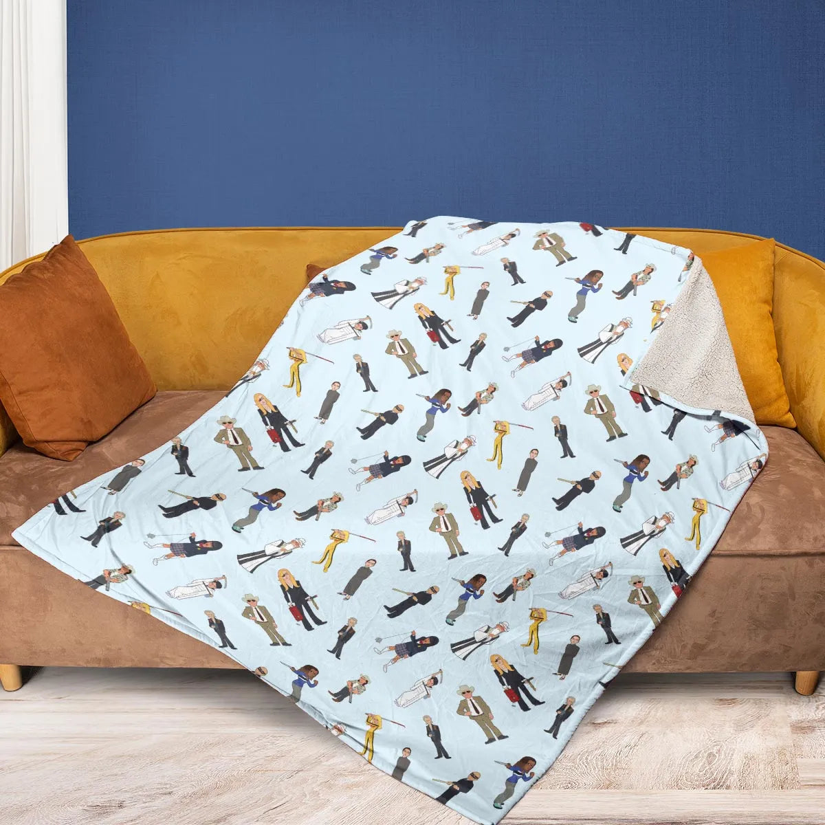 Tarantino Style Kill Bill Fleece Blanket