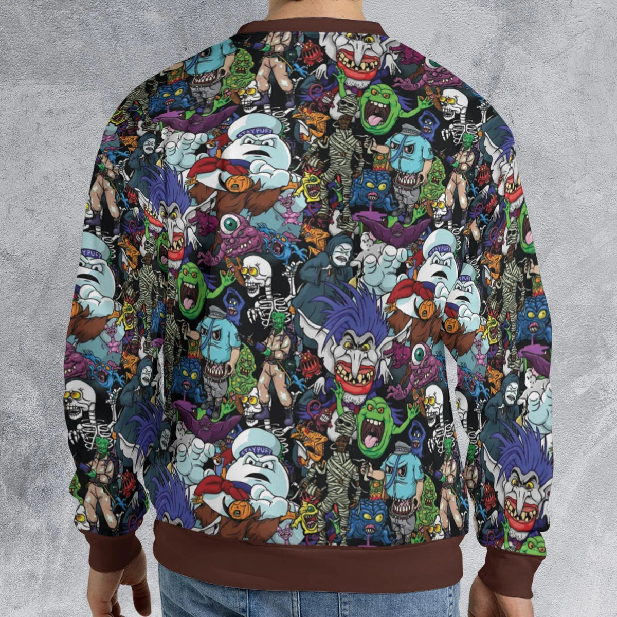 I Ain't Afraid Of No Ghosts All-over Print Sweatshirt