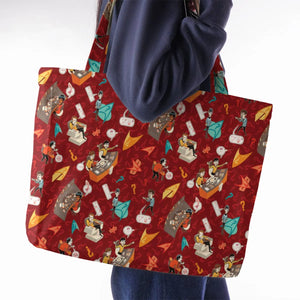 Star Trek Daily Activites Large Tote Bag
