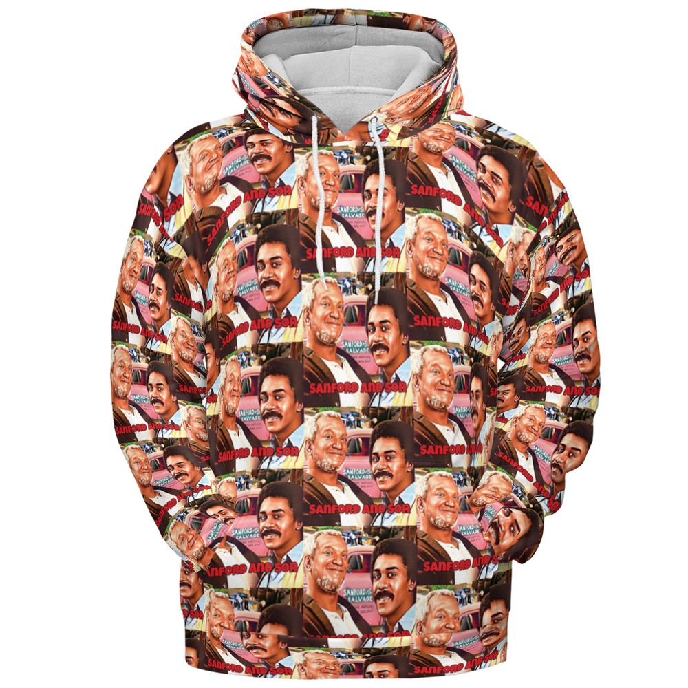All-over Print Hoodie - 3PUE8WXK -  - 2