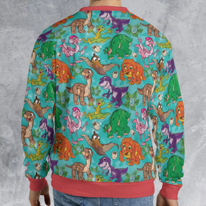 Squad Goals The Land Before Time All-over Print Sweatshirt