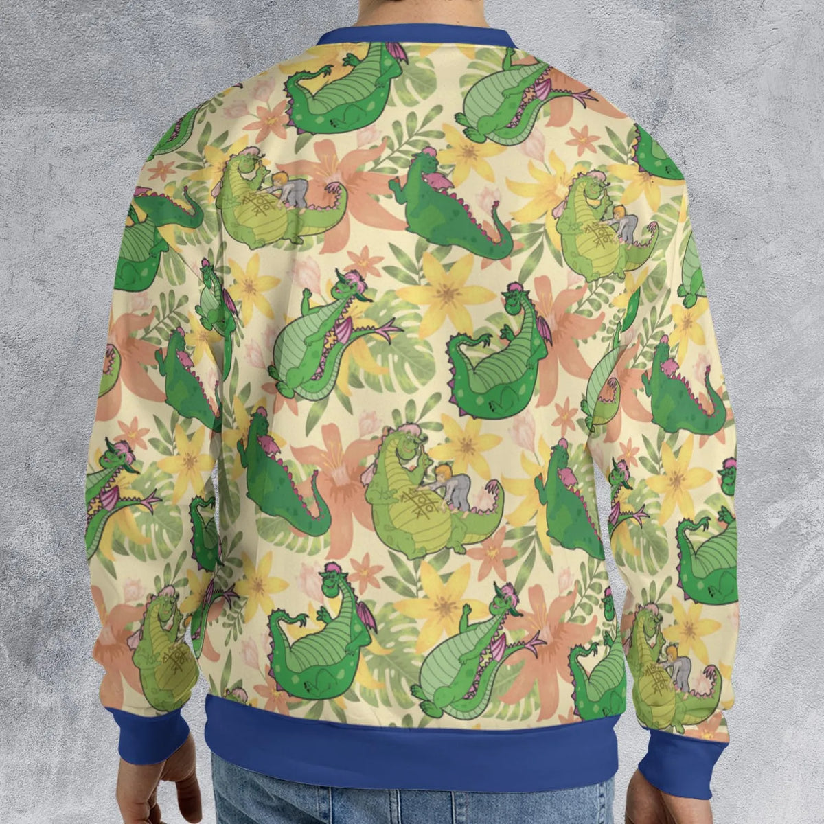 Elliott Dragon Pete's Dragon All-over Print Sweatshirt