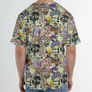 Groove Map The Emperor's New Groove Unisex Baseball Jersey