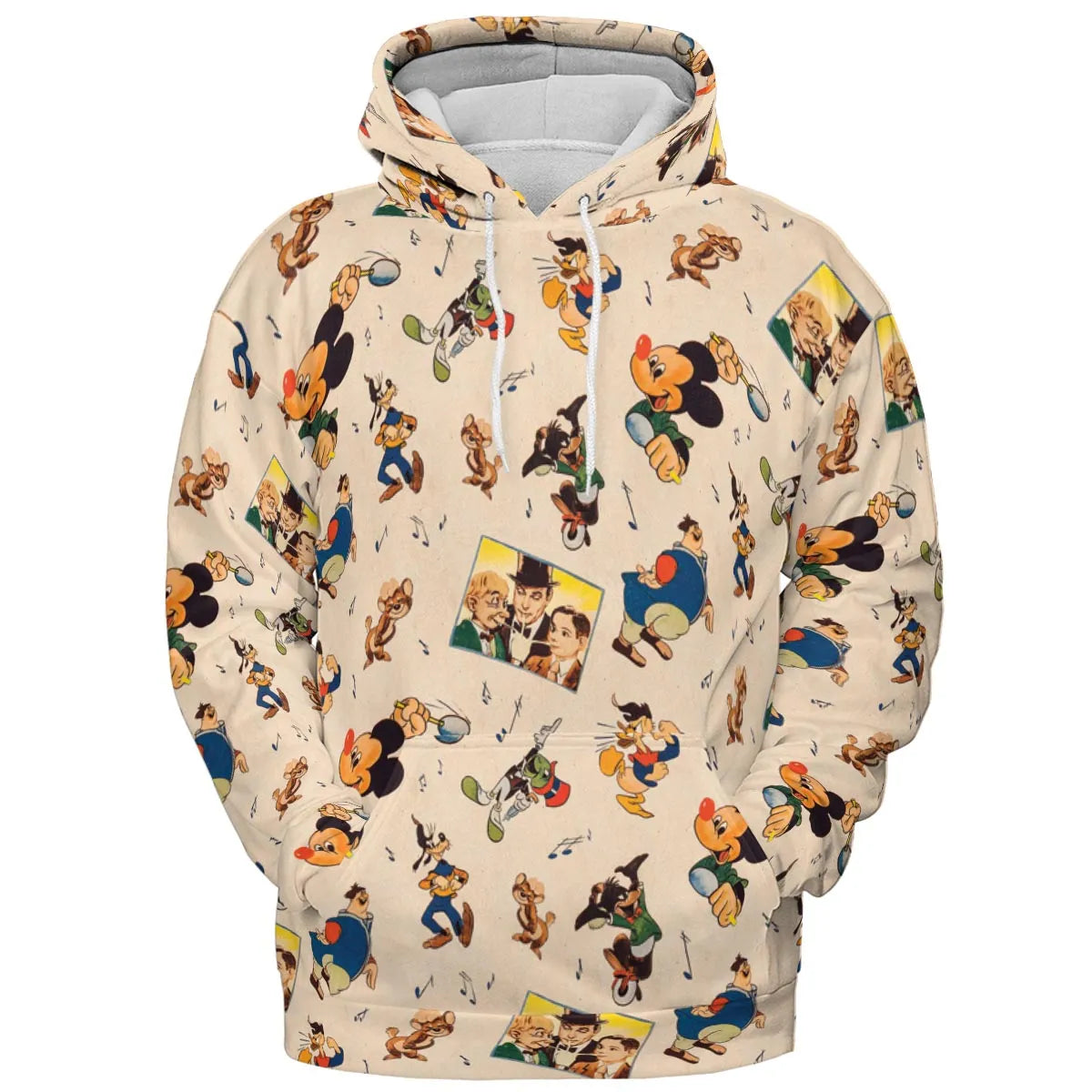 Fun And Fancy Free Characters All-over Print Hoodie