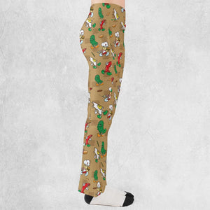 BurgerTime Arcade Flare Leggings