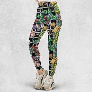 Castle Grayskull Dungeon He-man And The Masters Of The Universe Legging