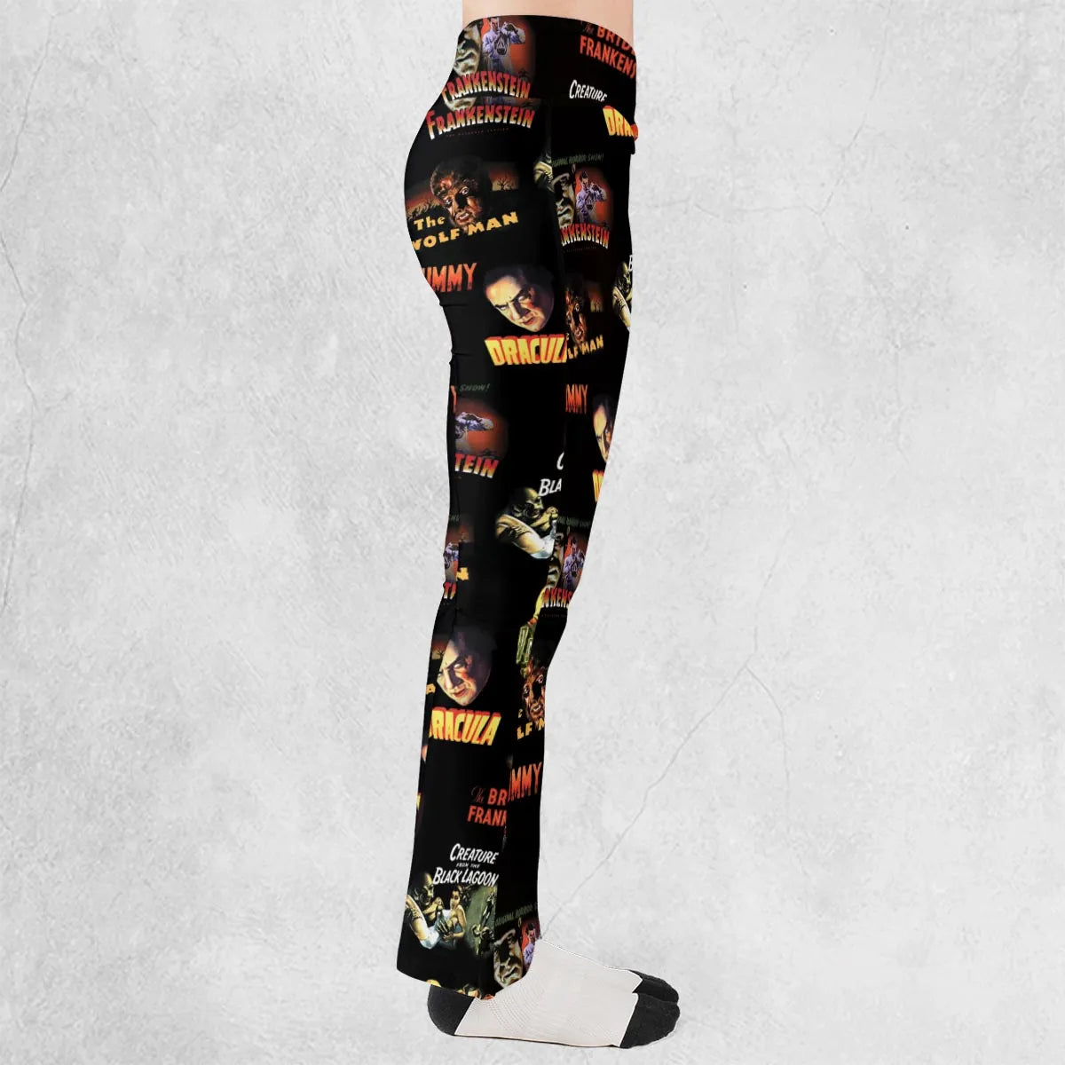Teaming Monsters All Up Universal Monsters Flare Leggings
