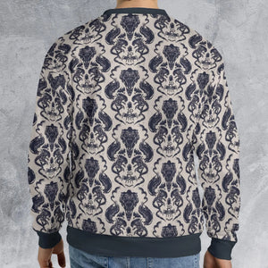 Alien Xenomorph Pattern All-over Print Sweatshirt