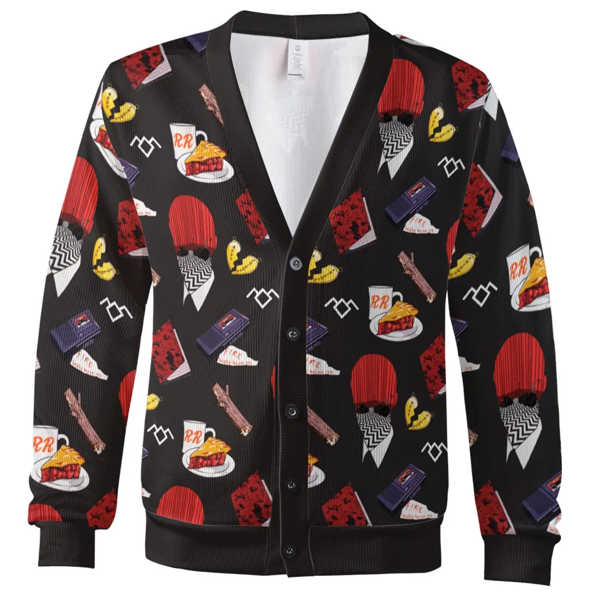 Twin Peaks Pattern Cardigan