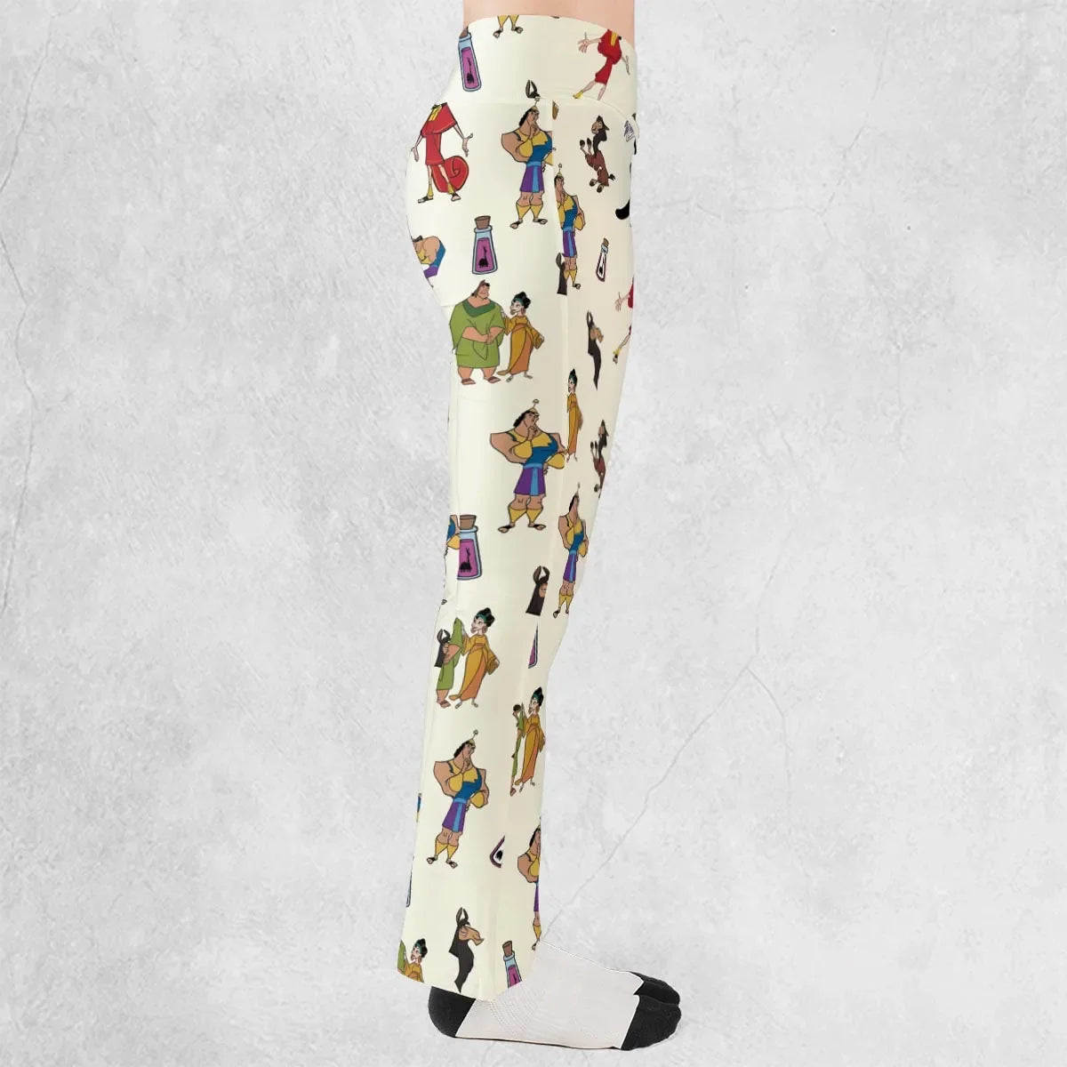 Kuzco and Friends The Emperor's New Groove Flare Leggings